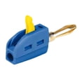 thumbnail image 2 of Conector banana de 4 mm, práctico y fácil de instalar, conector de cable de alta resistencia para Azul, 2 of 8