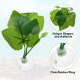 thumbnail image 3 of Unique Bargains Betta Fish Leaf Natural Habitat Simulation for Betta Spawnings Grounds Betta Spawnings Leaves Resting Bed Large and Small Leaves Green, 3 of 6