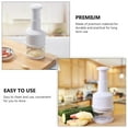 thumbnail image 2 of WORGEOUS 1 Pc Seasoning Masher Garlic Crusher White PP Multi-function for Home Users, 2 of 8