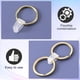 thumbnail image 5 of 1200 Clips de Plástico para Llaveros, Conector de de Acrílico, Clips de Transparentes para Manualidades, Accesorio para, 5 of 5