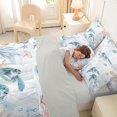 thumbnail image 4 of Erosebridal Sea Animal Turtle 7pcs Bedding Comforter Set,Ocean Coral Starfish Queen Bedding Sets For Boys Girls,Reversible, 4 of 7
