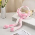 thumbnail image 5 of Bunny Ear Hand Warmer Plush, Soft Microwavable Heating Pad Stuffed Toy, Cozy Warmie for Cramps Stress Relief, Bedtime Sleep Aid Companion for Travel, Cute Easter Spring Gift Idea, 5 of 6