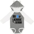 thumbnail image 3 of Inktastic My 1st Lacrosse Season Boys Long Sleeve Baby Bodysuit, 3 of 5