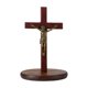thumbnail image 1 of Figura de crucifijo de Jesús, regalo, adorno de escritorio, estatua religiosa de oración Oro, 1 of 9