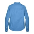 thumbnail image 5 of Devon & Jones D620W Women's Crown Collection Broadcloth Woven Dress Shirt-French Blue-3XL, 5 of 5