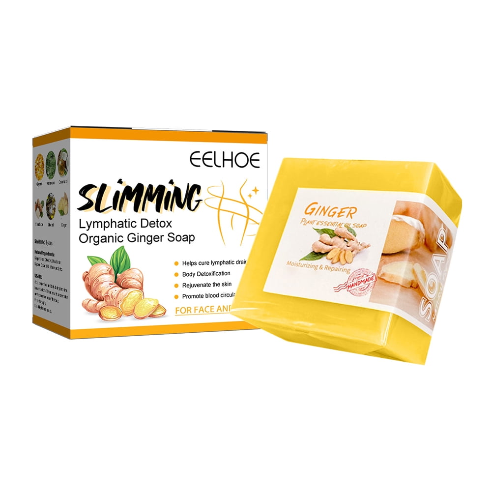 Organic Ginger Soap Ginger Lymphatic Drainage Detoxification Weight
