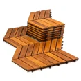 thumbnail image 6 of (Weiyi-EC)-- 10PC 12inch*12inch  High-quality Acacia Wood Modular Flooring, Model 026, Is Easy To Install And Enhances Your Home's Elegance And Comfort. **--（ 54wsl.'）, 6 of 6