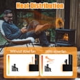 thumbnail image 3 of yeacher Thermal-Powered 6-Blade Cartoon Mouse Stove Fan for Efficient Heat Distribution, Quiet Operation, and Eco-Friendly Heating, Compact and Portable Design, Black, 3 of 6