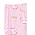 thumbnail image 3 of Wonder Nation Girls' Cotton Short Sleeve Top and Pants Tight Fit Birthday Pajamas Set, 2-Piece, Sizes 4-10, 3 of 3