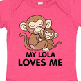 thumbnail image 4 of Inktastic My Lola Loves Me Boys or Girls Baby Bodysuit, 4 of 5