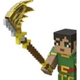 thumbnail image 2 of Minecraft DungeonsJade 3.25-In Collectible Battle Figure and Accessories, 2 of 7