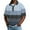 333#Light Blue, variant on Men's Striped Waffle Polo Shirt Short Sleeve Relaxed Fit Lightweight Casual Sports Top Light Blue L