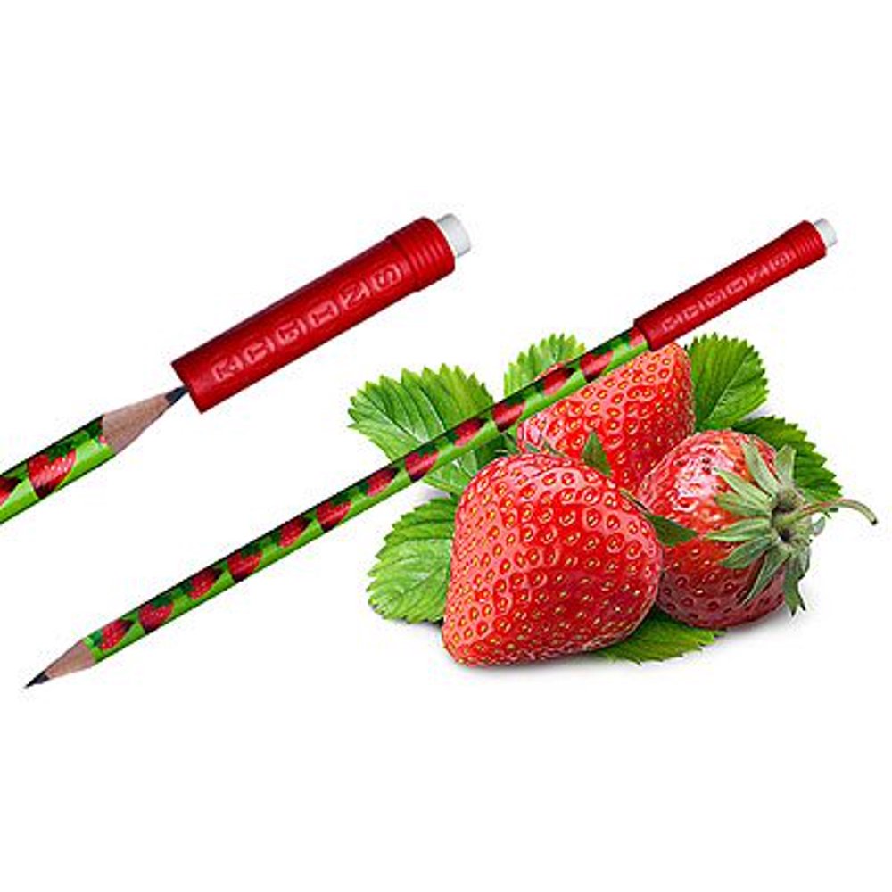 1 x Snifty Strawberry Scented Pencil Supplied in a plastic tube for