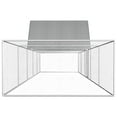 thumbnail image 2 of vidaXL Chicken Coop 10x2x2 m Galvanised Steel, 2 of 4