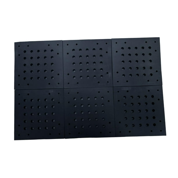 6 piezas de placa base para construcción, placa negra para maquetas de hobby, marco para maquetas de bricolaje Estilo C