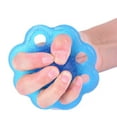 thumbnail image 2 of Hemoton 3pcs 8 Hole Hand Strengthener Multifunctional Elastic Finger Grip Exerciser Physical Therapy Pain Injury Relief Physical Rehabilitation (Blue-Soft), 2 of 8