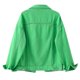 thumbnail image 2 of Chaqueta vaquera para mujer, chaqueta corta holgada de manga larga, Top informal de talla grande, 2 of 2