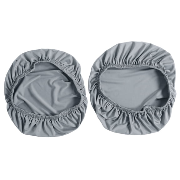 HOOWIFFY Universal Dark Gray Toilet Tank Cover Set with Easy Installation for Bathroom Accessories and Replacement