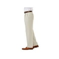 thumbnail image 2 of Haggar Men's Cool 18® Pro Solid Pleat Front Pant Classic Fit HC00248, 2 of 7