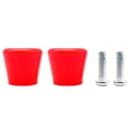 thumbnail image 2 of 2Pcs Roller Inline Skates Roller Brakes Block Toe Stoppers Parts Red, 2 of 7