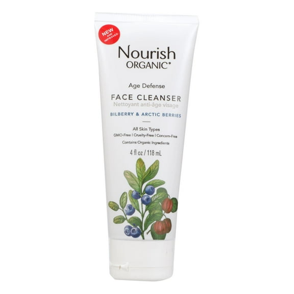 Nourish 2385771 4 fl oz Age Defense Face Cleaner