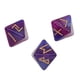 thumbnail image 2 of Dados De Adivinación, Colores Vivos, Dados De Runas Resistentes Y Duraderos De 8 Lados Para Predicción ANGGREK Azul morado, 2 of 8