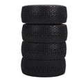 thumbnail image 1 of Pneus en Caoutchouc, Roues de Voiture RC de Contrôle Flexible à Coussinage Fort Universel Lesté 4 Pcs pour Voiture Télécommandée 1/8 Noir, Rouge, Blanc, 1 of 7