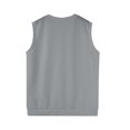 thumbnail image 4 of Knit Vests for Men Sleeveless Sweater Vest Men's Casual Vests Classic V Neck Layering Tops Office Sweater Vest Brown L, 4 of 5