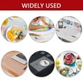 thumbnail image 4 of Tripumer 6 Pcs Clear Plastic Placemats Clear Plastic Place mat for Dining Table 12 x 16 inch Translucent Place mats Transparent Table Mats for Kitchen Table Dining, 4 of 8