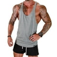 thumbnail image 2 of Men‘s Stringer Muscle Bodybuilding Shirt Tank Top Black XL, 2 of 6