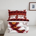 thumbnail image 4 of Erosebridal Tribal Southwestern Bedding Twin Comforter Set, Bohemian Aztec Down Comforter, Horseshoes Horse Room Decor, Reversible 2-Piece, 4 of 7
