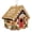 C, variant on DIY Christmas Candy House Ornaments Gingerbread House Kit Tabletop Decor Holiday Art Craft Gift for Adults