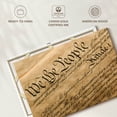 thumbnail image 6 of Elephant Stock Preamble To The Constitution Wall Art - Horizontal Canvas Wall Art - Living Room Wall Decor - Education Canvas - Beige And Black Decor - 39" x 26", 6 of 8