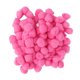 thumbnail image 1 of Bola de algodón para hámster, ropa de cama suave y cálida de invierno para animales pequeños, bola de algodón para hámster, hámster sirio, Chinchilla, rosa roja, 1 of 5
