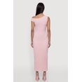 thumbnail image 4 of Women's Seashell Metallic Detail Side Slit Maxi Dress, 4 of 4