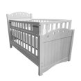 thumbnail image 1 of Cuna Cama De Madera Dany Blanca, 1 of 4