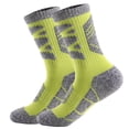 thumbnail image 4 of 5 pares de calcetines para caminar y senderismo para hombres y mujeres, antiampollas, cómodos, transpirables, de algodón natural, acolchados para deportes al aire libre oso de fresa  Electrónica, 4 of 4