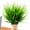 Green, variant on JEMONG 12 Pack Artificial Flowers Outdoor Fake Flowers Plastic Plants Garden Window Box Decorating White