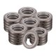 thumbnail image 1 of Uxcell 25-Pack Aros de Metal, 1-9/16" (4cm) Diámetro Interior Aros de Acero Inoxidable para Coronas Florales Suaves para DIY/bolso/saco/collar [Café], 1 of 1