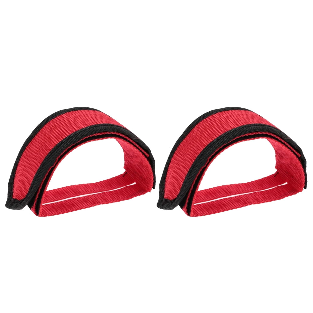 exercise bike foot straps