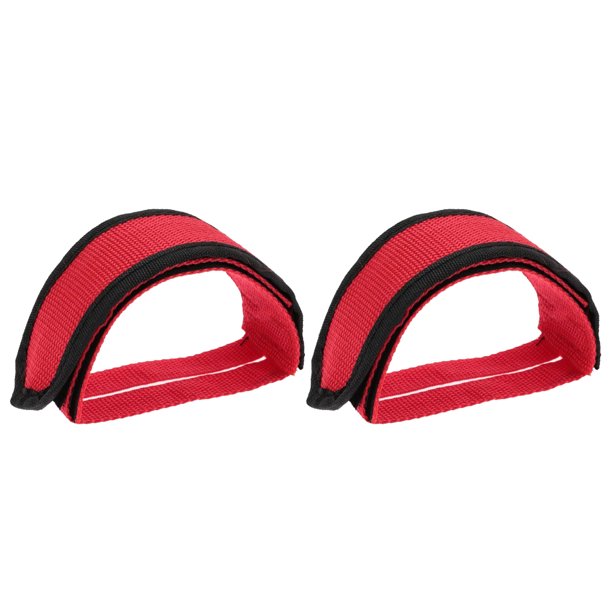 Worallymy 1 par de correas de nailon para Pedal de bicicleta doble adhesivo cinturón para pies de bicicleta herramienta fija para principiantes Worallymy JD735808524