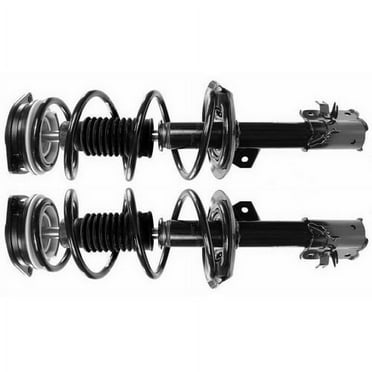 MAXFAVOR Front Struts Complete Shocks Assembly Shocks Coil Spring Suspension Struts Kit Peplacement for 2012 2013 Nissan Rogue FWD Front