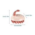 Baby Hair Brush Vegan Hair Scalp Massager Shampoo Brush Shower Hair