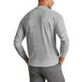 thumbnail image 2 of Ma Croix Mens Lightweight Casual Premium Comfort Crew Neck Collar Long Sleeve T-Shirt, 2 of 7