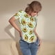 thumbnail image 3 of Fotbe Avocado Doing Sport Body de Mujer con Cuello Redondo y Mangas Cortas, Sin Mangas Ajustado, Suave, Cómodo y Básico-Medium, 3 of 7
