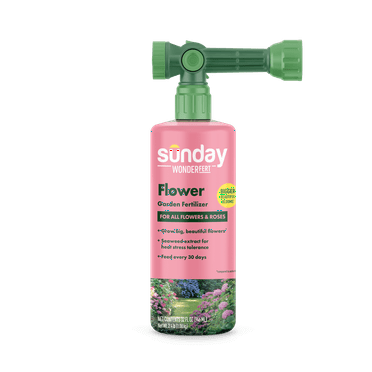 Sunday Wonderfert Flower Garden Fertilizer - 500 Sq. ft. (32 oz.)