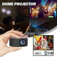 thumbnail image 3 of Miniproyector LED 1080p HD para cine en casa, portátil, para películas en casa, 3 of 3
