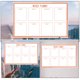 thumbnail image 5 of FELTECHELECTR Calendario semanal adhesivo, pizarra blanca, borrado en seco, planificador semanal reutilizable, pizarra blanca, 5 of 6