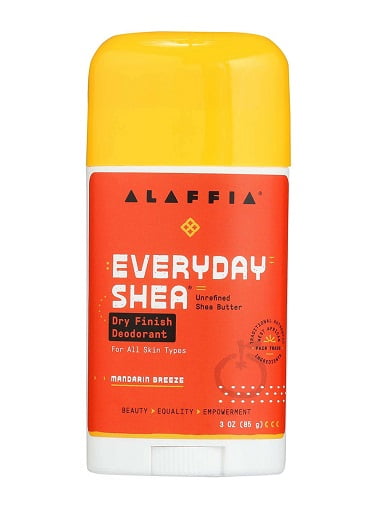 Alaffia EveryDay Shea Dry Finish Deodorant Mandarin Breeze
