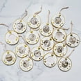 thumbnail image 3 of Pavilion - 4" Gold White Ornament Round 2.36" Photo Holder With Keepsake Card - Family Love - Gift Ready Packaged Set, 3 of 10